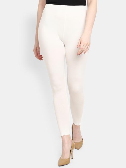 women solid cotton legging - 20594592 - Very Small Image - 1