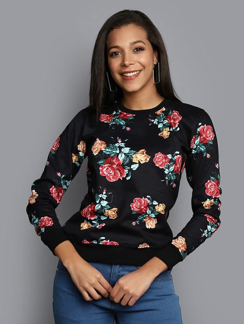 women alll over print crew neck sweatshirt - 20595051 - Very Small Image - 1