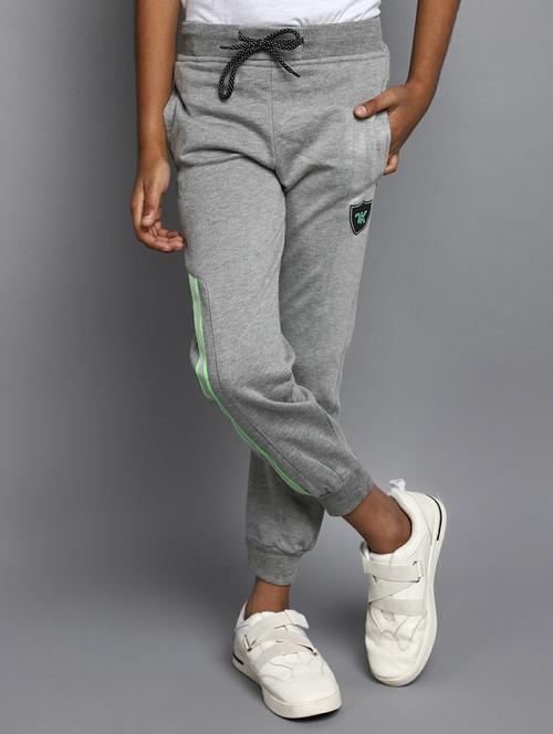 boys grey side taped regular trouser - 20595559 - Very Small Image - 1