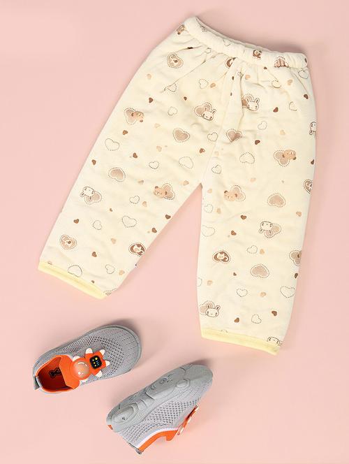boys beige printed regular trouser - 20595569 - Very Small Image - 1