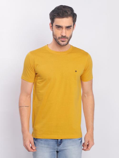 yellow short sleeve t-shirt - 20601402 - Very Small Image - 1