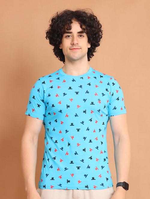 man printed t-shirt - 20601428 - Very Small Image - 1