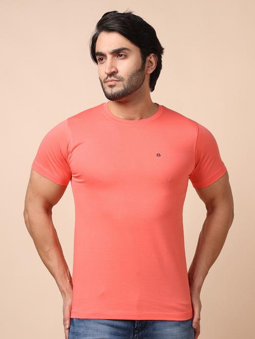 man solid round neck t-shirt - 20601618 - Very Small Image - 1