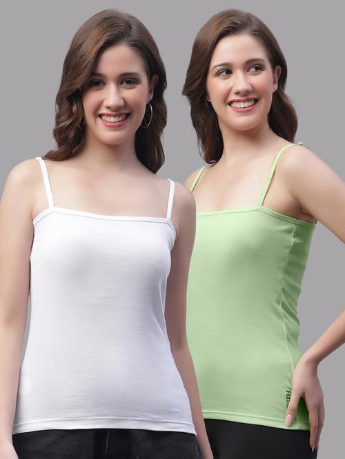 pack of 2 women solid camisole - 20601935 - Very Small Image - 1