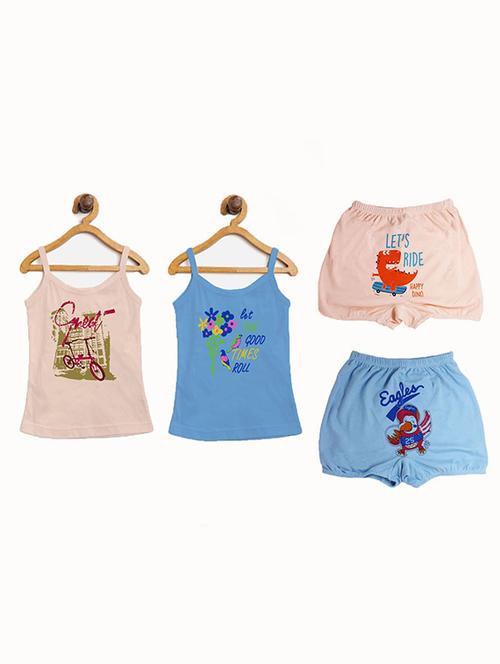 kids multi-colored slip and brief combo - 20609728 - Very Small Image - 1