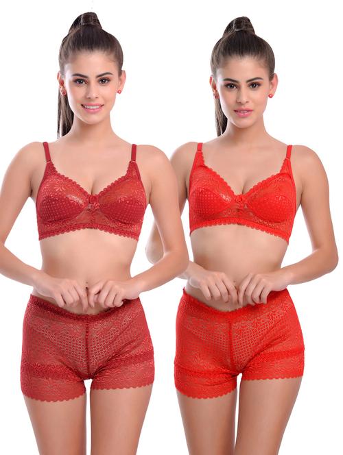 pack of 2 bra and panty set - 20612073 - Very Small Image - 1