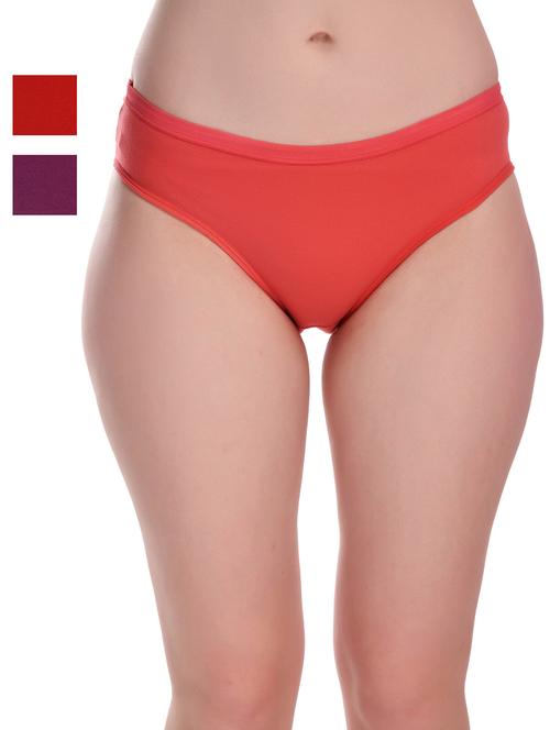 pack of 3 solid hipster panties - 20612163 - Very Small Image - 1