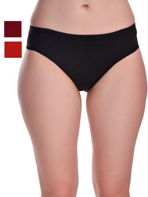 pack of 3 solid hipster panties - 20612169 - Very Small Image - 1