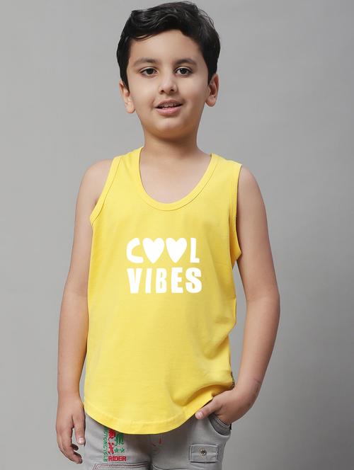 boy typography vest - 20612524 - Very Small Image - 1