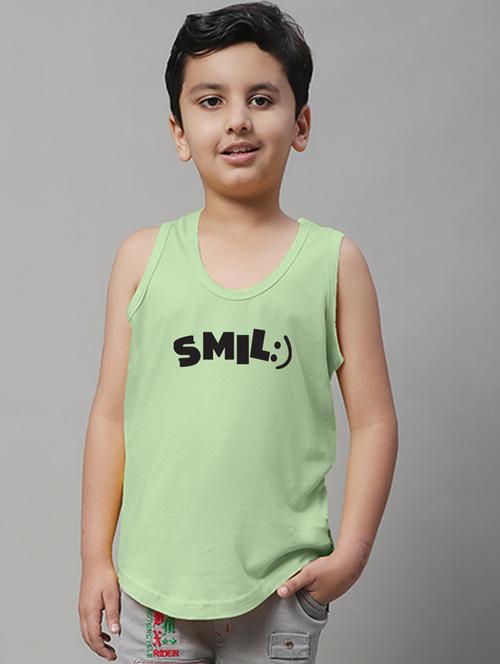 boy typography vest - 20612526 - Very Small Image - 1