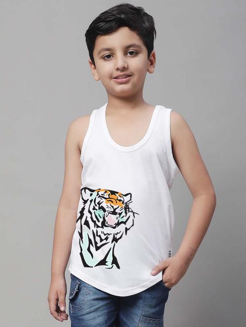 boy printed vest - 20612675 - Very Small Image - 1