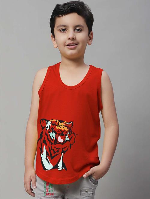 boy printed vest - 20612676 - Very Small Image - 1