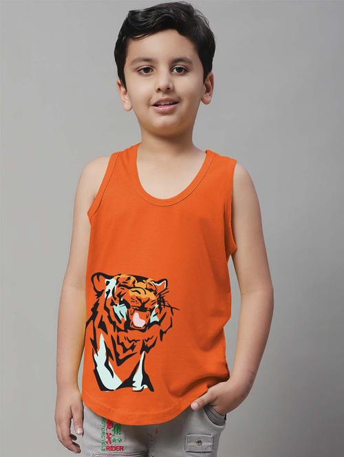 boy printed vest - 20612678 - Very Small Image - 1