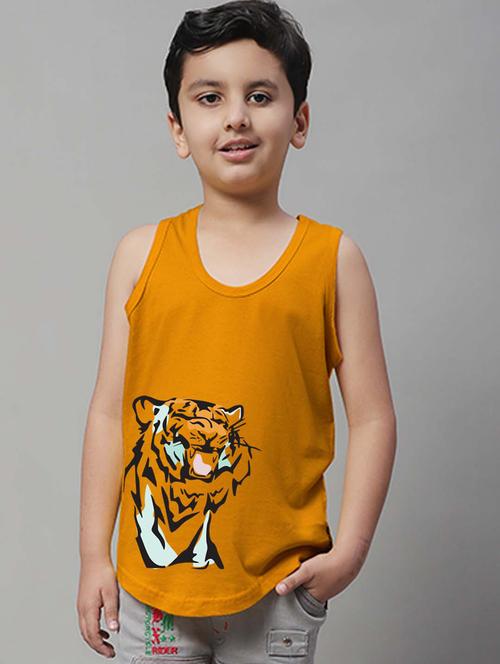 boy printed vest - 20612679 - Very Small Image - 1