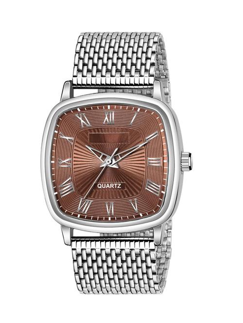 round dial analog watch for men - 20616481 - Very Small Image - 1