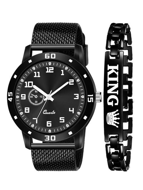 analog watch & bracelet gift set (pack of 2) - 20616519 - Very Small Image - 1