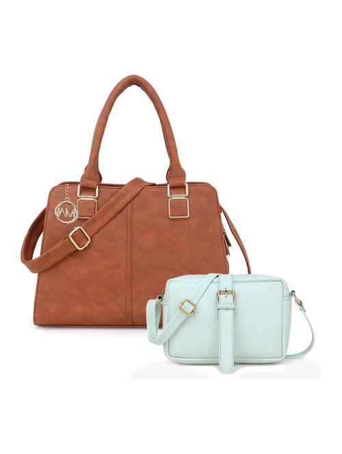 women handbag combo (set of 2) - 20617139 - Very Small Image - 1