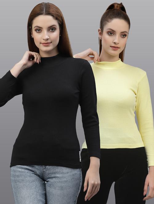 women set of 2 multi coloured casual top - 20617751 - Very Small Image - 1