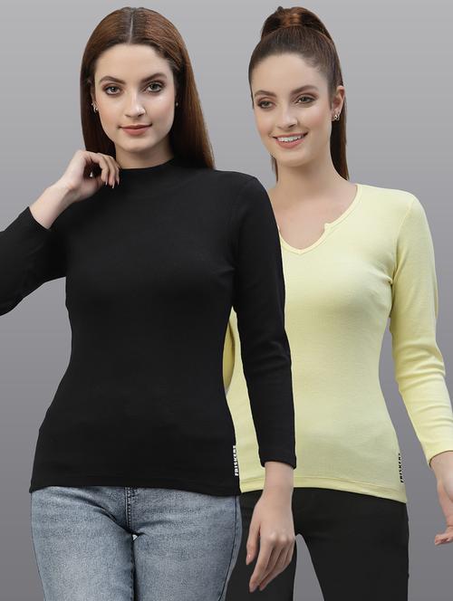 women set of 2 multi coloured casual top - 20617758 - Very Small Image - 1
