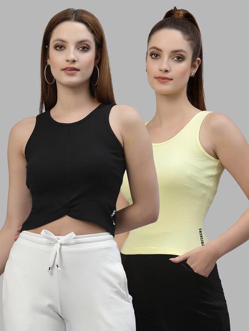 women set of 2 multi coloured casual top - 20617777 - Very Small Image - 1
