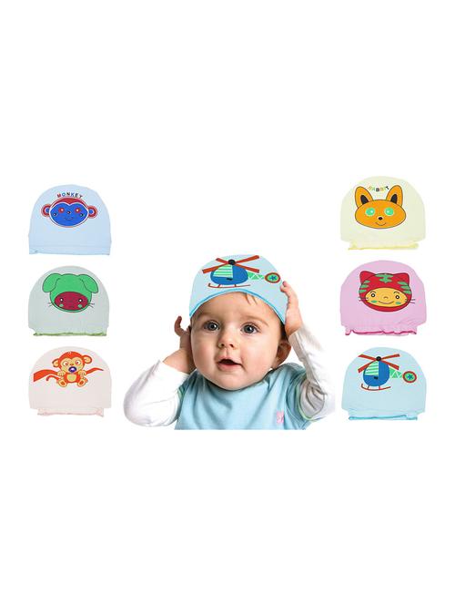 combos pack of multi color printed caps - 20626765 - Very Small Image - 1