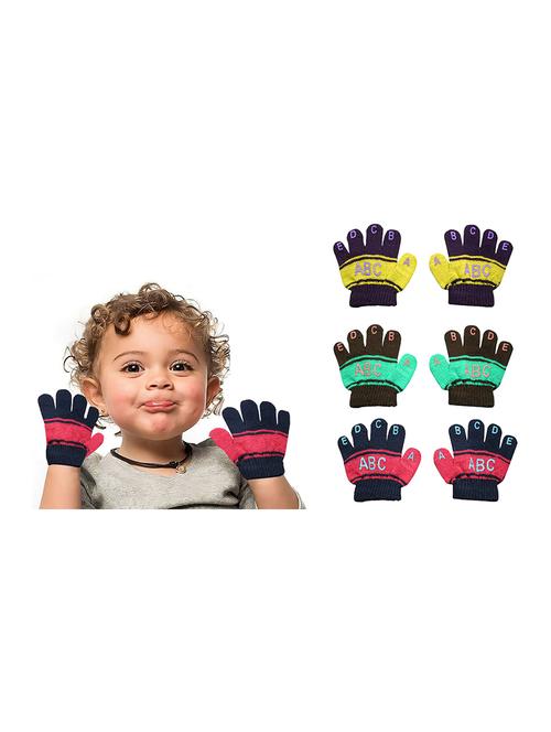 combos pack of multi color gloves - 20626843 - Very Small Image - 1