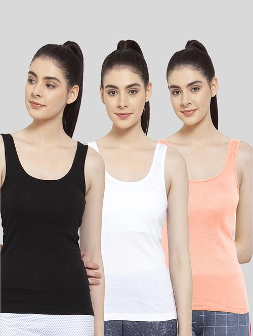 pack of 3 solid tank top - 20627544 - Very Small Image - 1