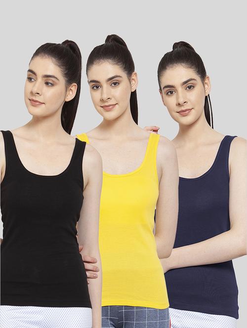 pack of 3 solid tank top - 20627588 - Very Small Image - 1