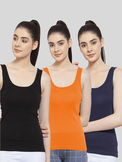 pack of 3 solid tank top - 20627607 - Very Small Image - 1