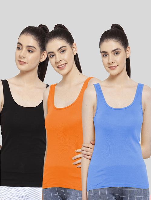 pack of 3 solid tank top - 20627608 - Very Small Image - 1