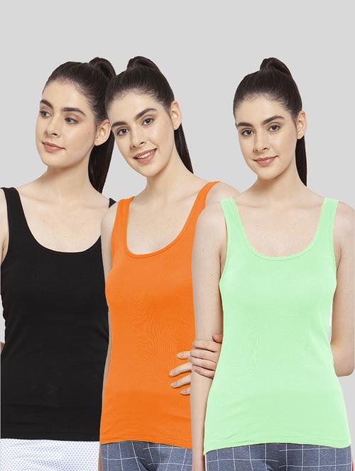 pack of 3 solid tank top - 20627610 - Very Small Image - 1