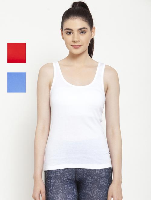 women pack of 3 solid tank top  - 20627652 - Very Small Image - 1