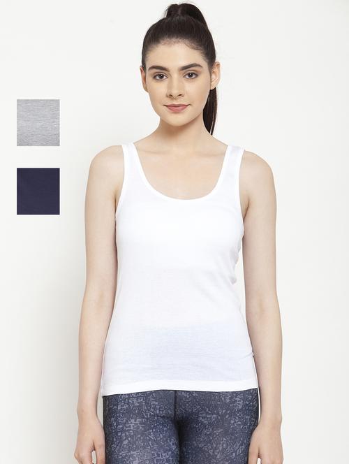 pack of 3 solid tank top - 20627660 - Very Small Image - 1