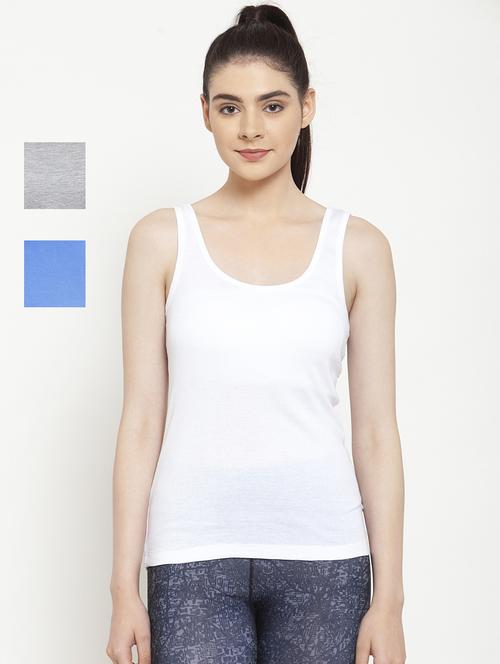 pack of 3 solid tank top - 20627661 - Very Small Image - 1
