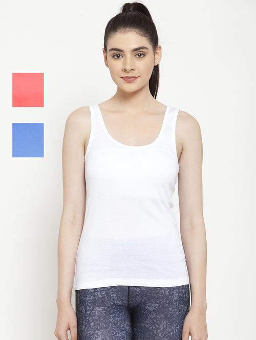 women pack of 3 solid tank top  - 20627716 - Very Small Image - 1