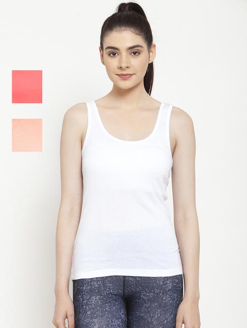 women pack of 3 solid tank top  - 20627717 - Very Small Image - 1