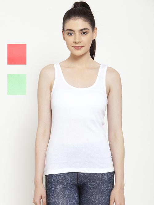 women pack of 3 solid tank top  - 20627718 - Very Small Image - 1