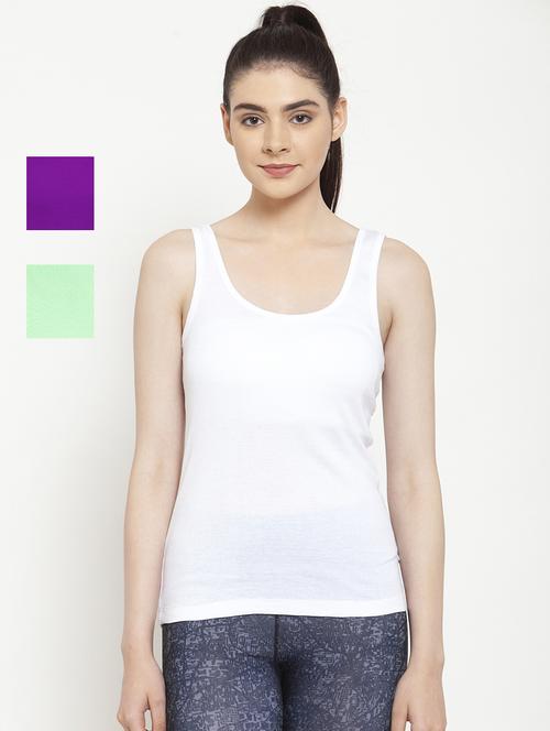 pack of 3 solid tank top - 20627722 - Very Small Image - 1