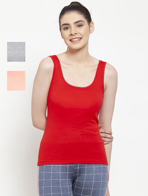 pack of 3 solid tank top - 20627736 - Very Small Image - 1