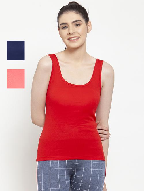 pack of 3 solid tank top - 20627742 - Very Small Image - 1