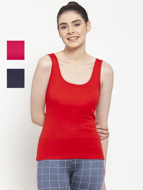 pack of 3 solid tank top - 20627760 - Very Small Image - 1