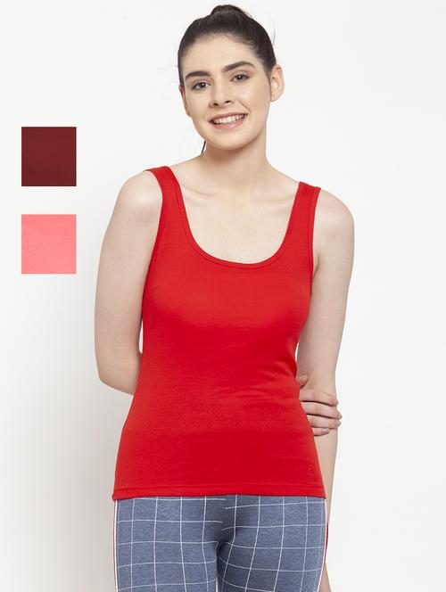 pack of 3 solid tank top - 20627783 - Very Small Image - 1