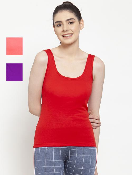 pack of 3 solid tank top - 20627789 - Very Small Image - 1