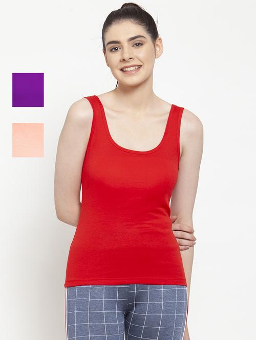 pack of 3 solid tank top - 20627796 - Very Small Image - 1