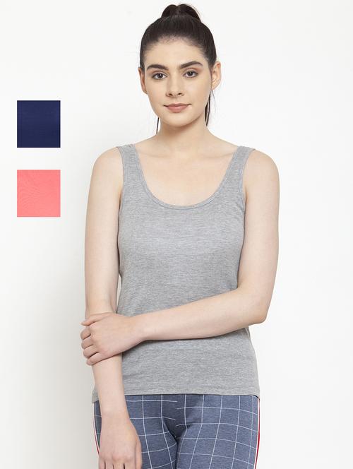 pack of 3 solid tank top - 20627807 - Very Small Image - 1
