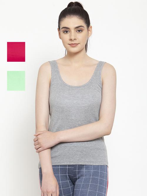 pack of 3 solid tank top - 20627833 - Very Small Image - 1