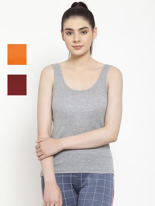 pack of 3 solid tank top - 20627836 - Very Small Image - 1