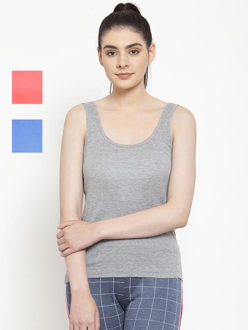 pack of 3 solid tank top - 20627866 - Very Small Image - 1