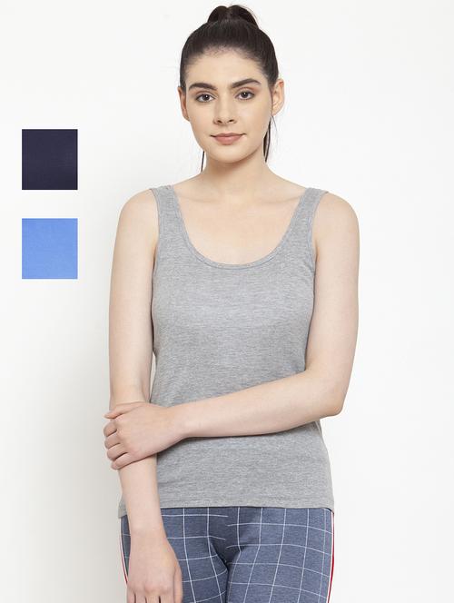 pack of 3 solid tank top - 20627873 - Very Small Image - 1
