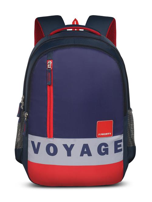 navy blue colored backpack - 20627994 - Very Small Image - 1